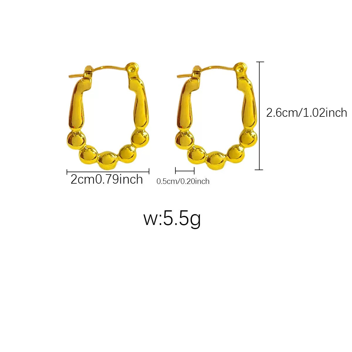 Lisa hearts hoops