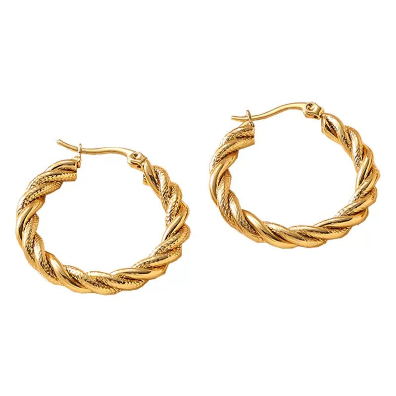 Big twilly hoops earrings