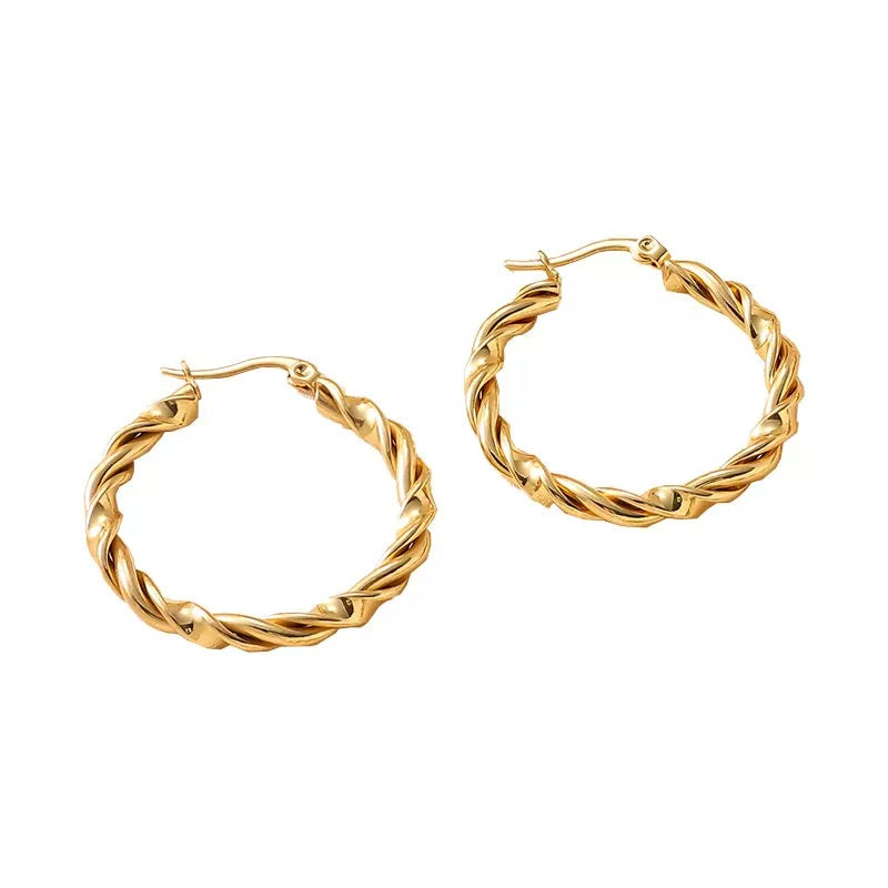 Big twilly hoops earrings