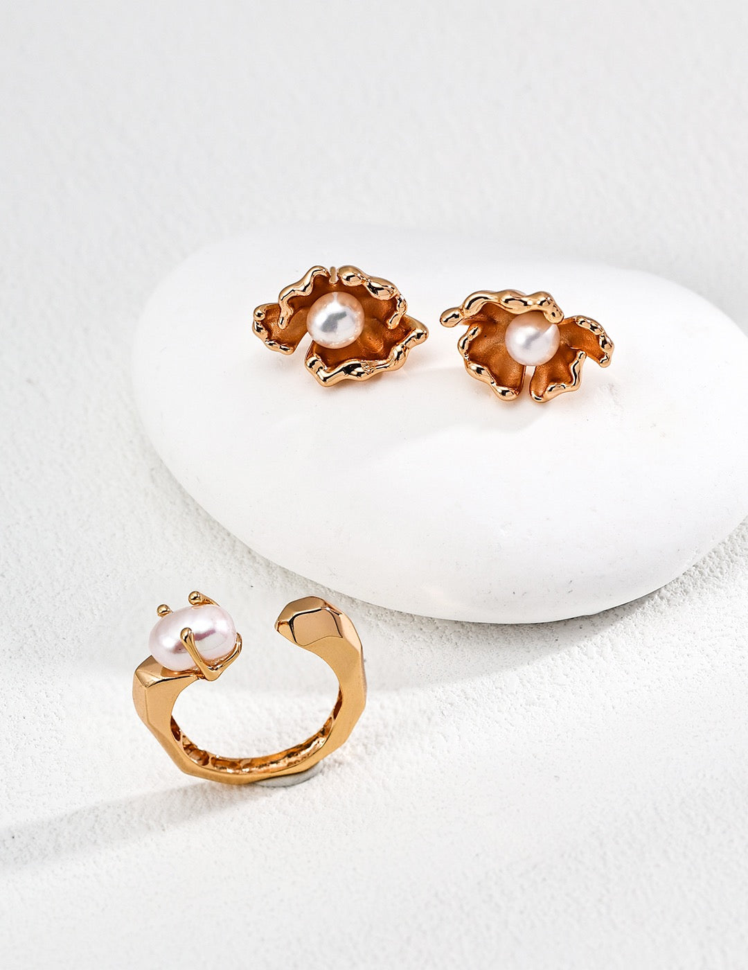 Natural Pearl rings