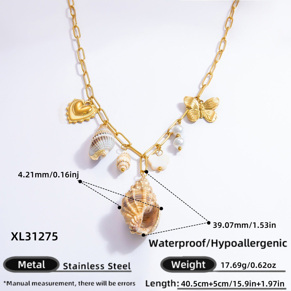 Bondi Helenah statement charm necklace