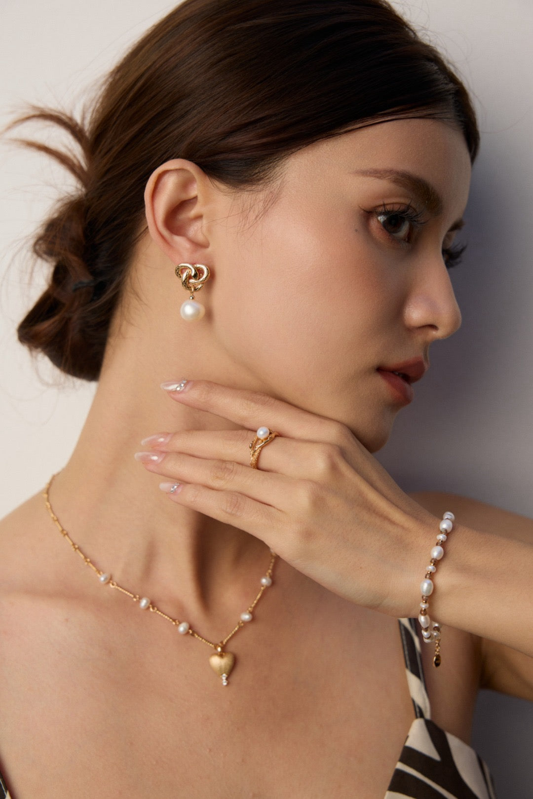 Branch pearl ring
