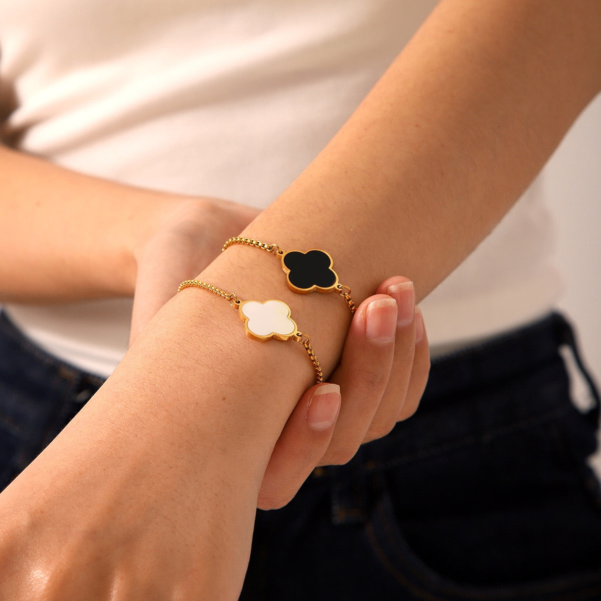 Clover bracelet