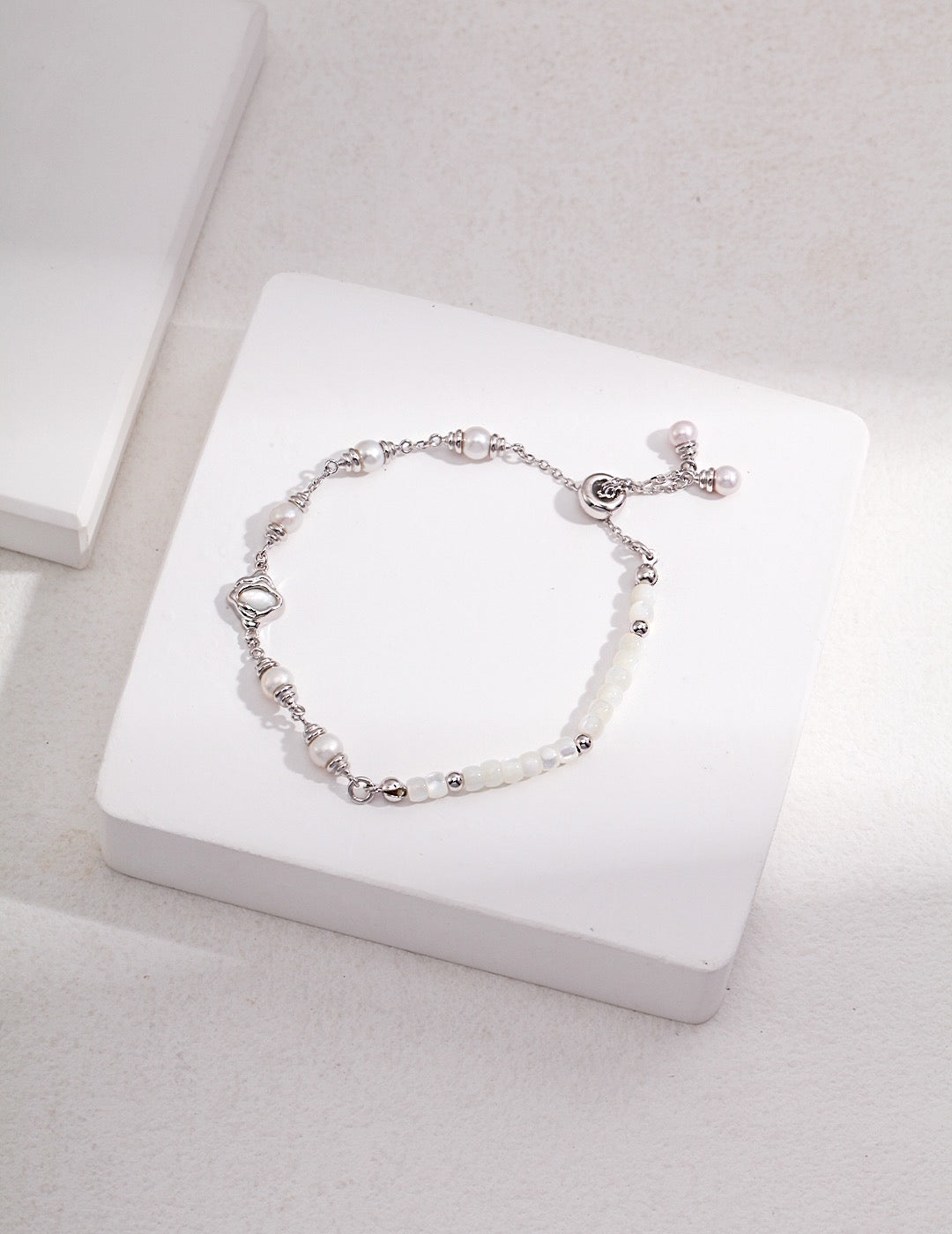 Silver mother of Pearl collection
