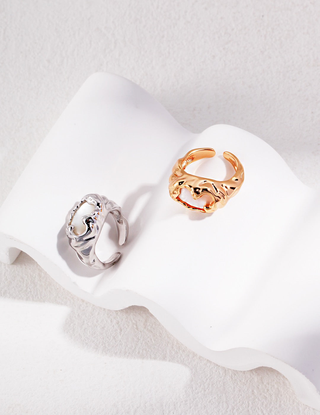Silver mother of Pearl collection