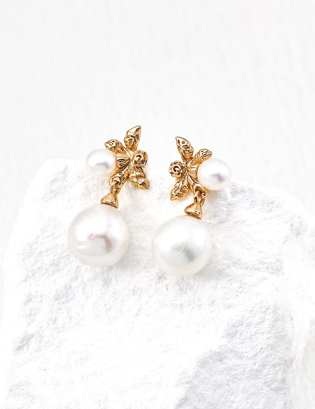 Rose leaf pearl collection