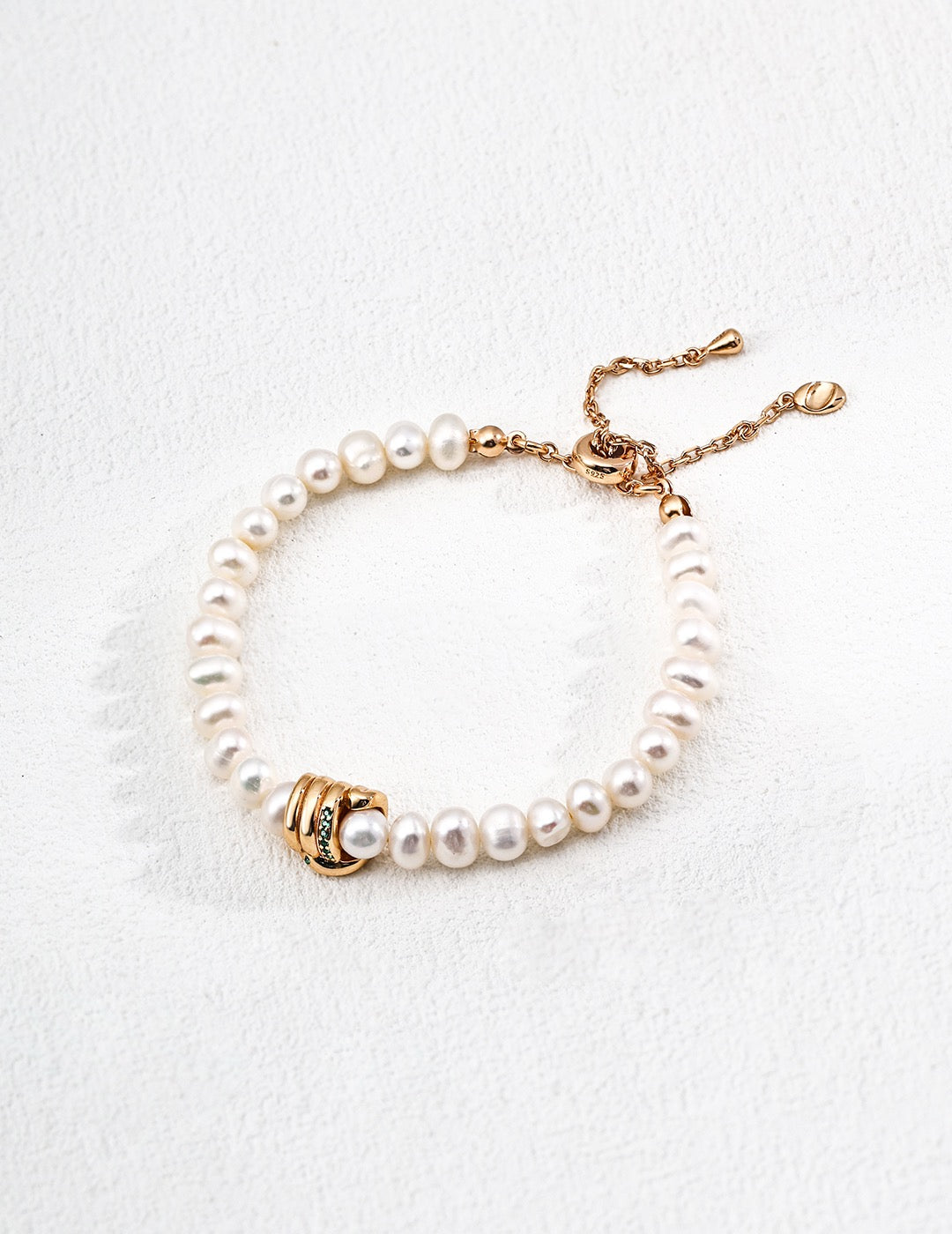 Rose leaf pearl collection