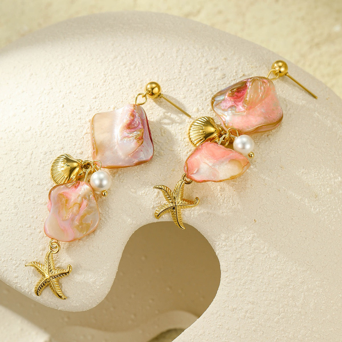 Natural Shell earrings