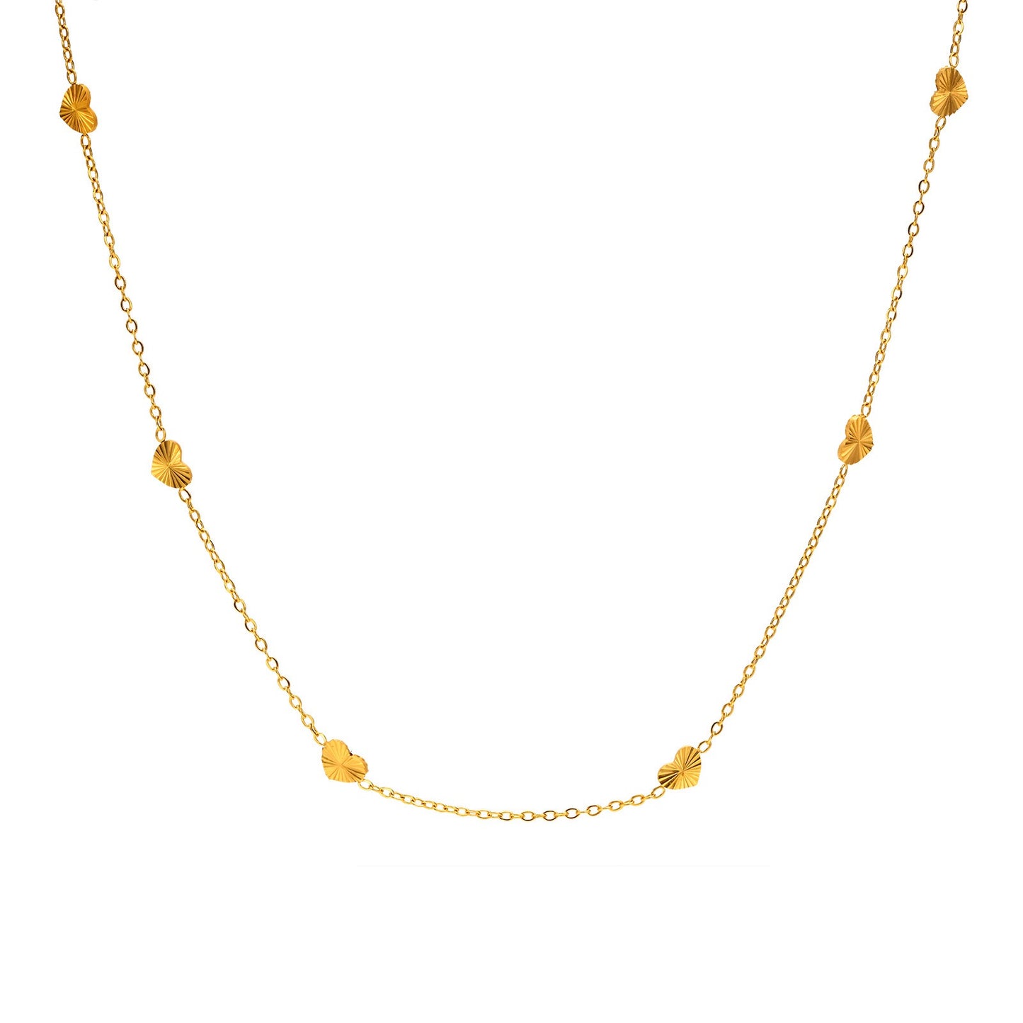 Dainty heart necklace