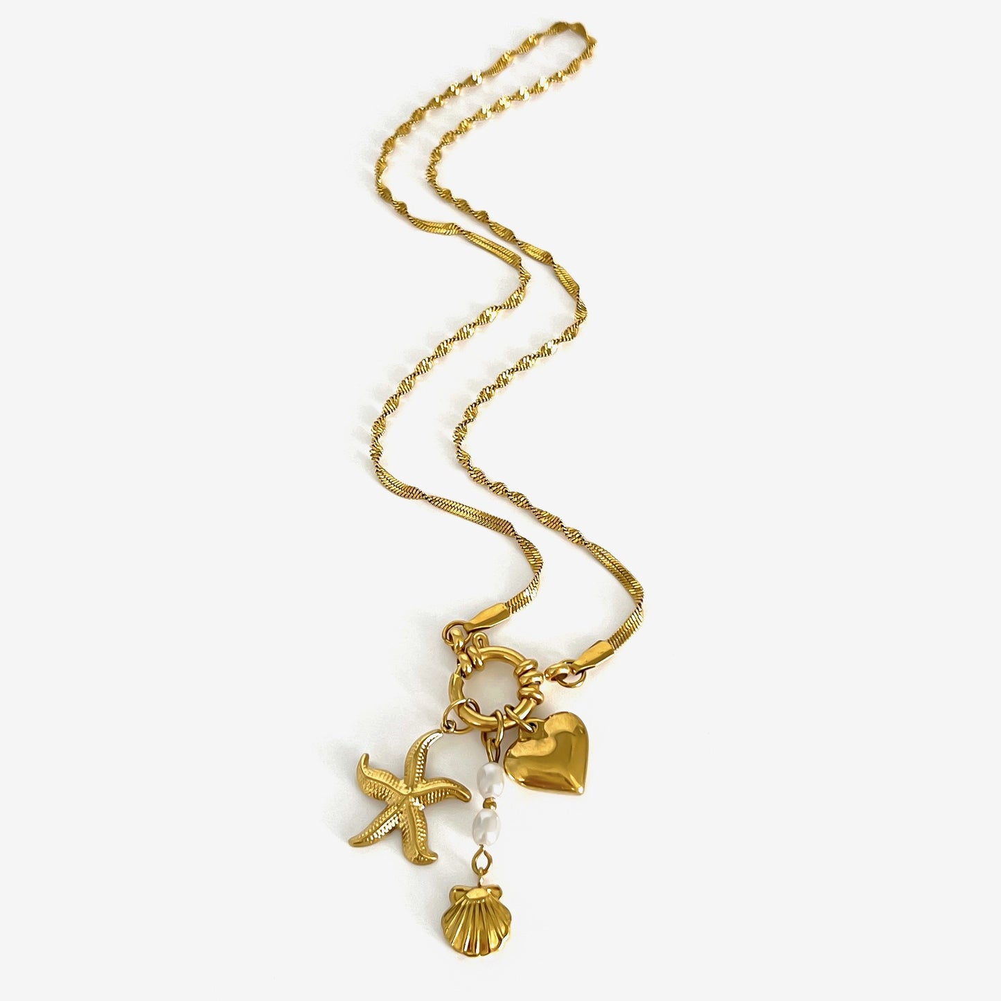 Danny diy charm necklace