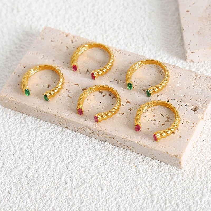 Jimin rock rings