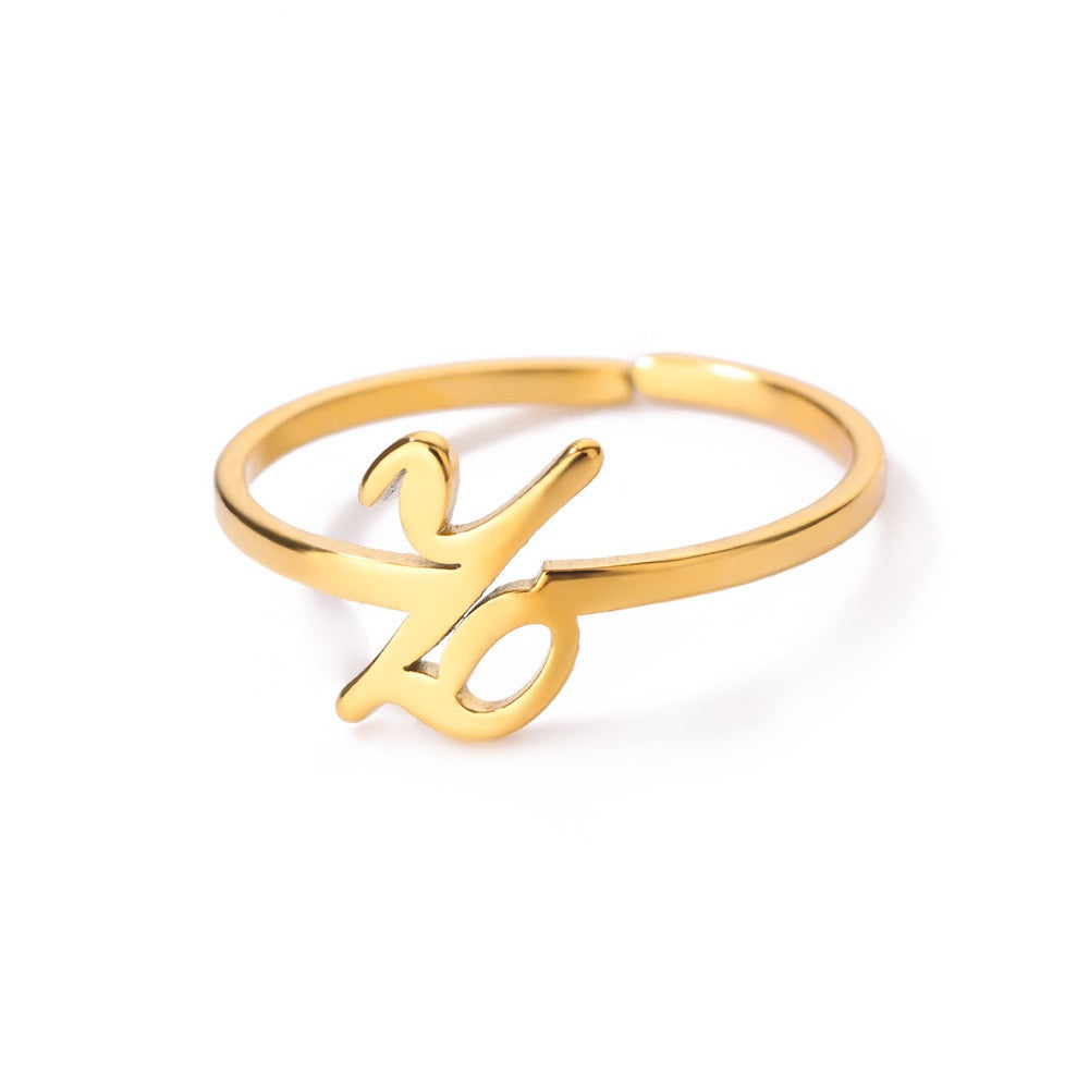 Alphabet rings