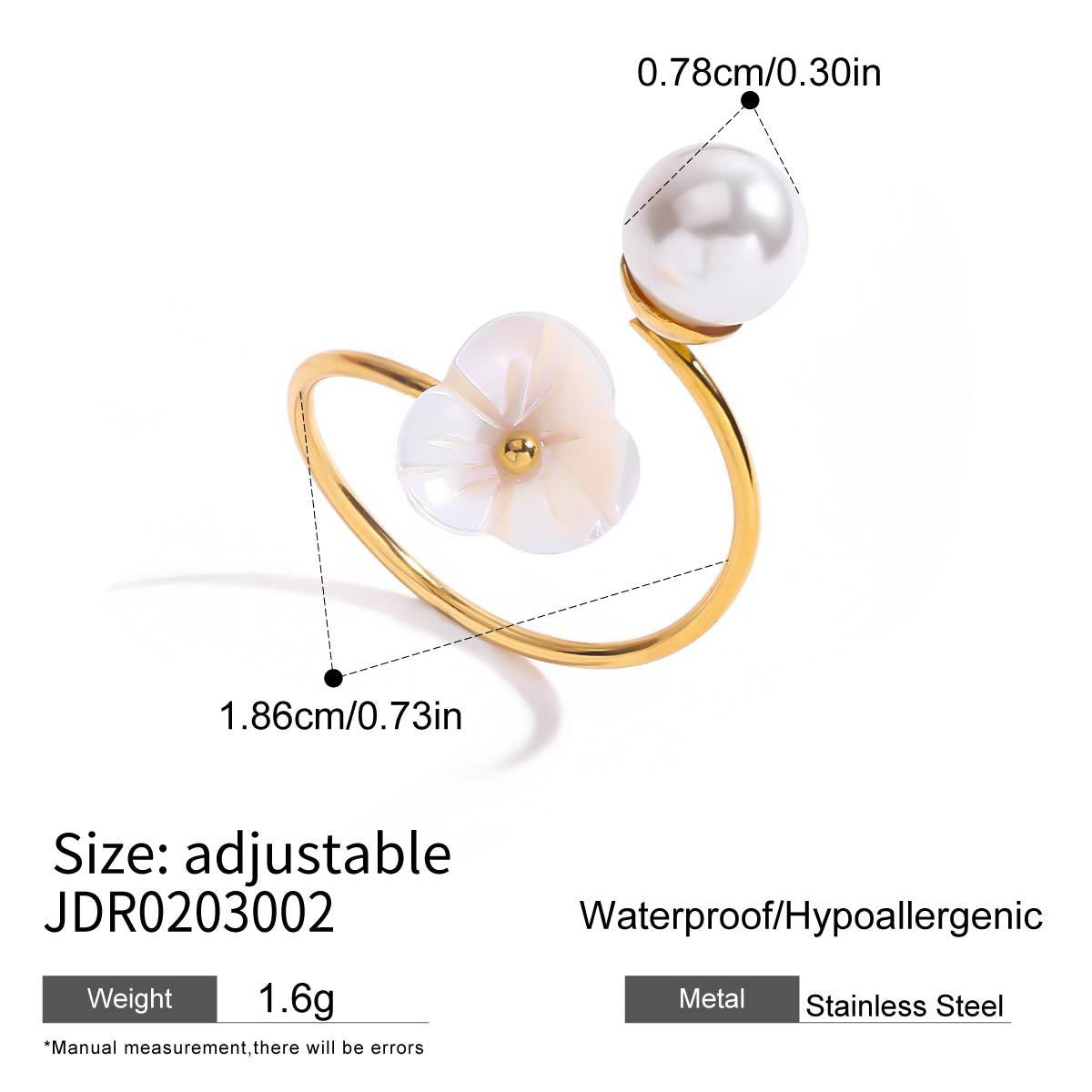 Spring flower rings