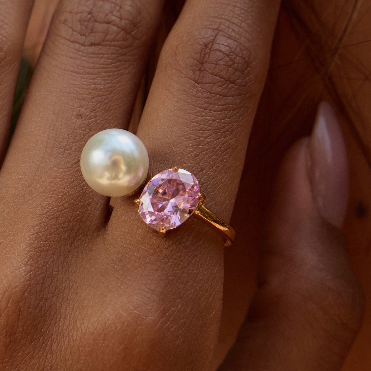Spring flower rings