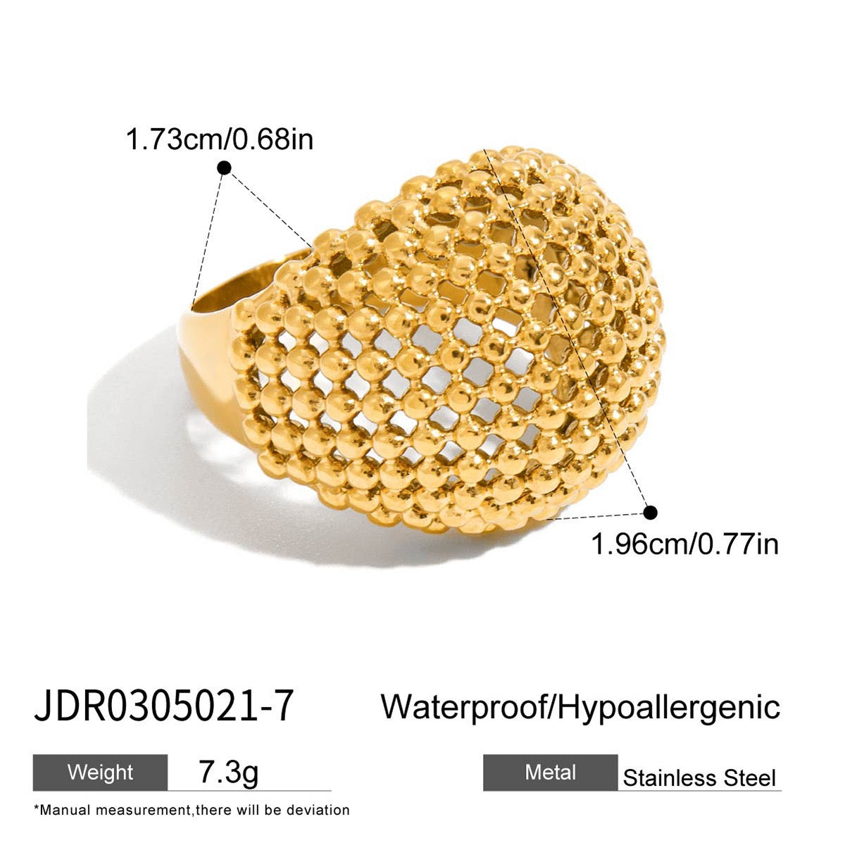 Golden nest ring