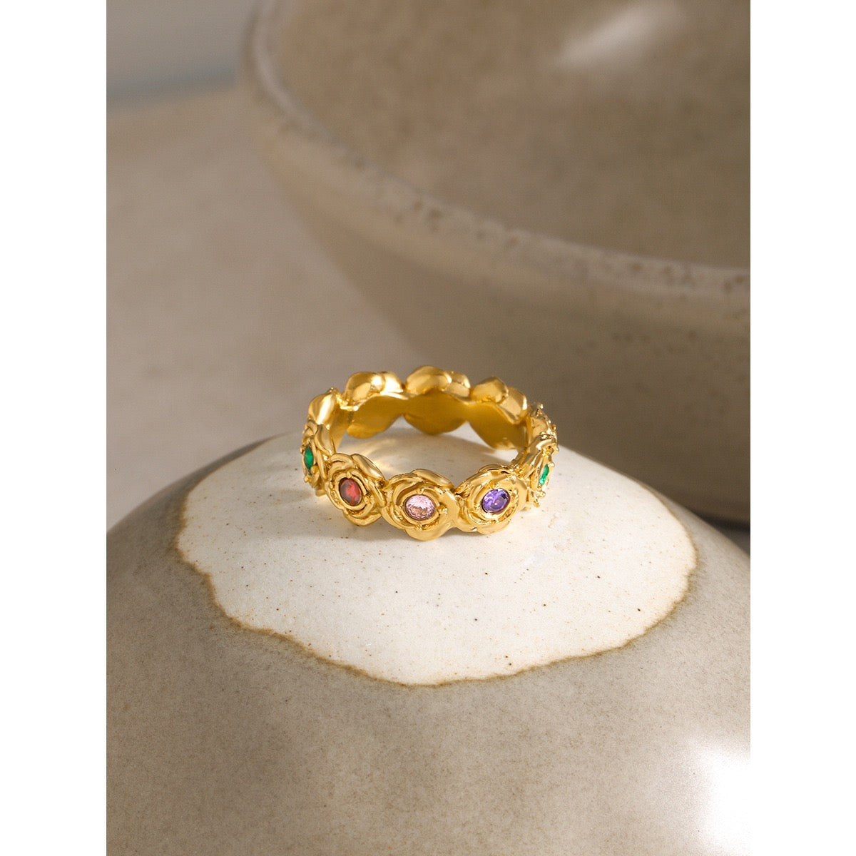 My daydream flower ring