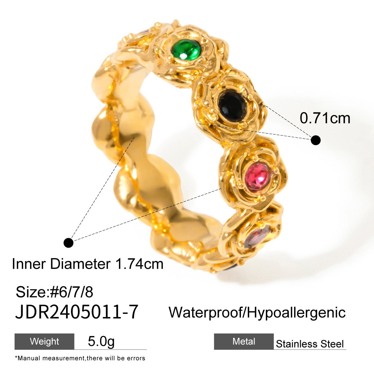My daydream flower ring