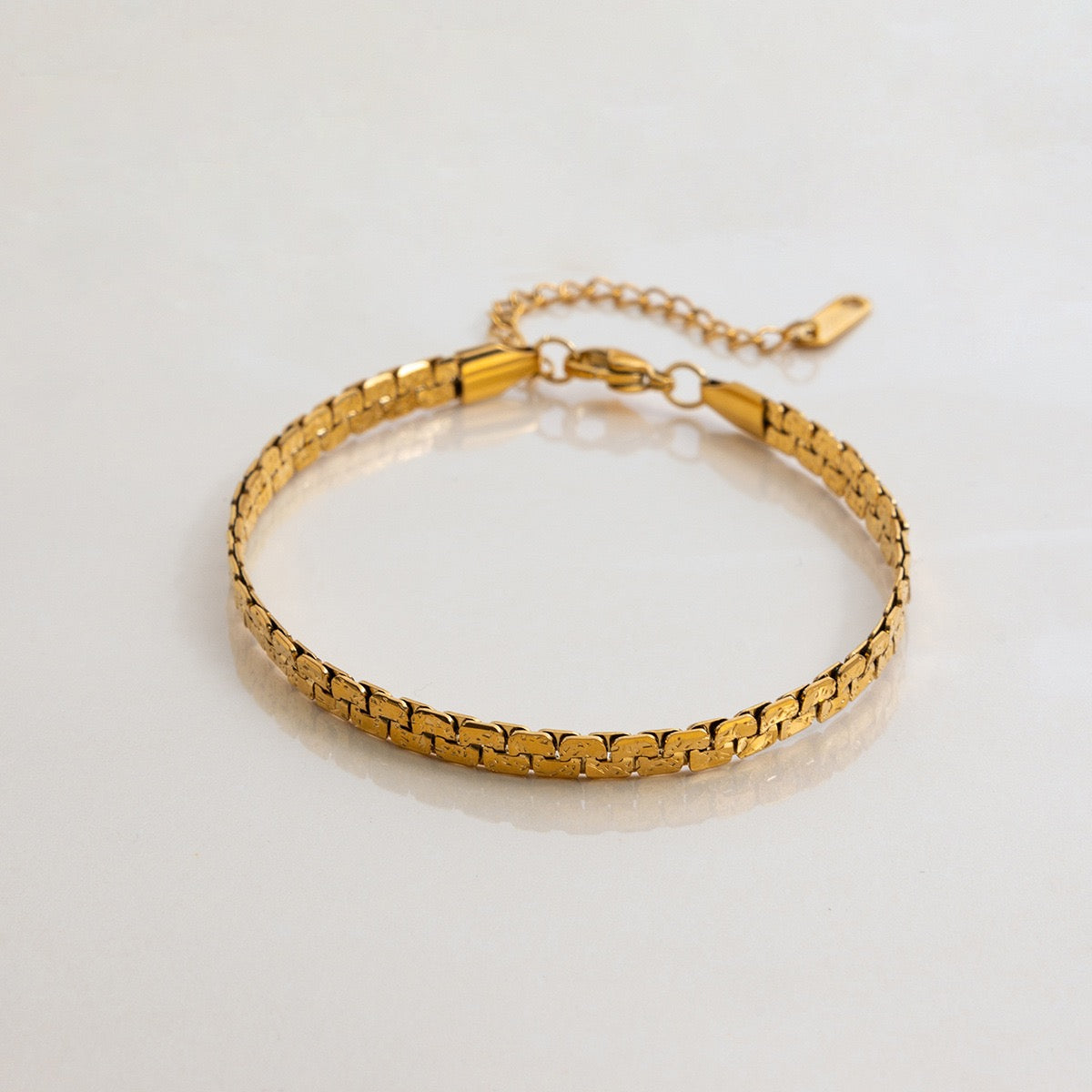 Square cubes necklace bracelet set