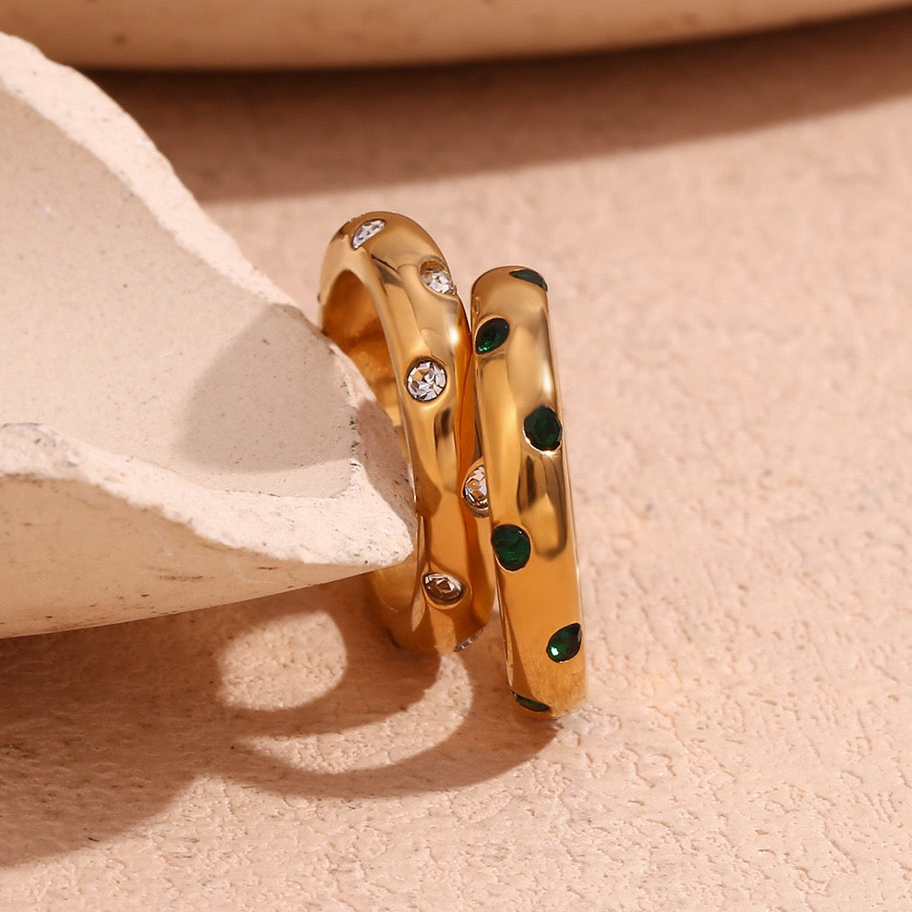 Aussie stone rings