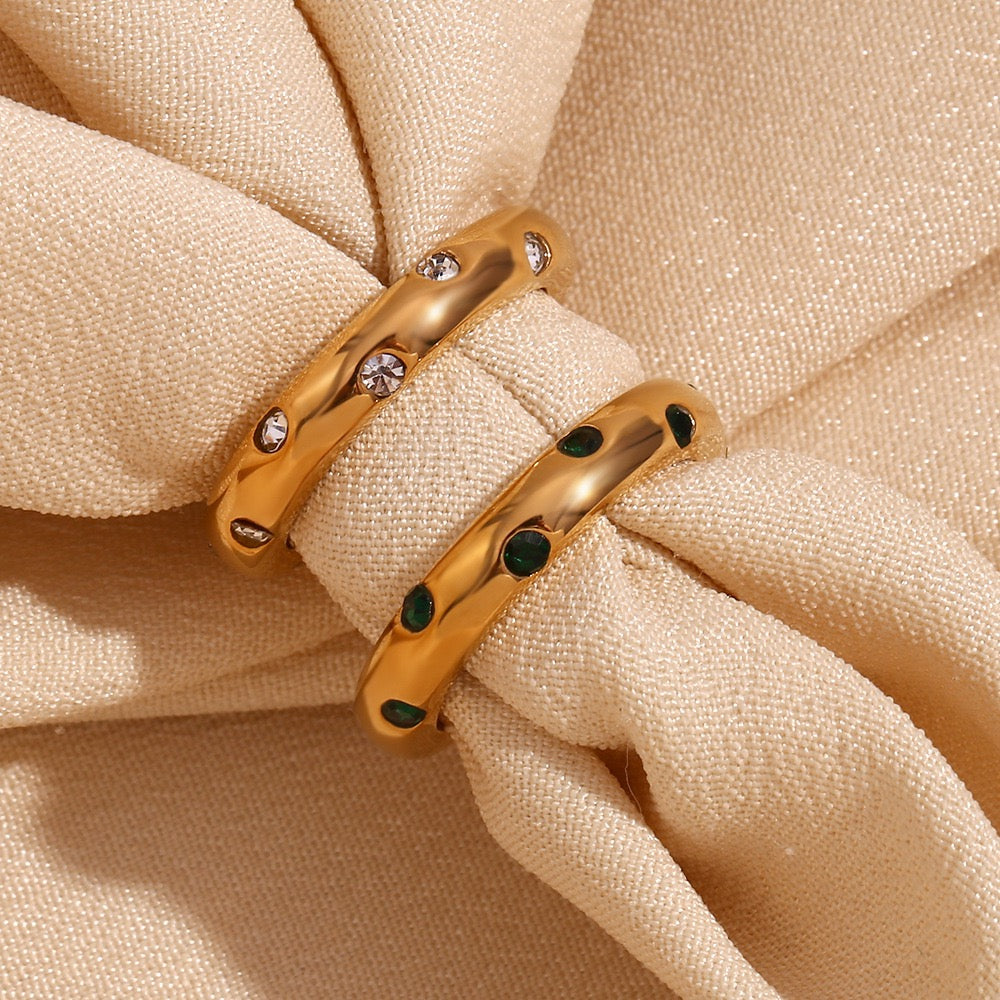 Aussie stone rings