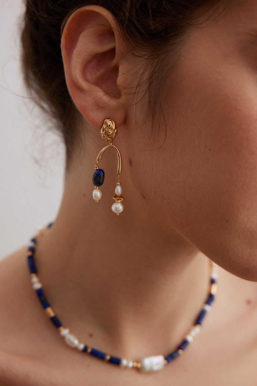 Murra lapis pearl set