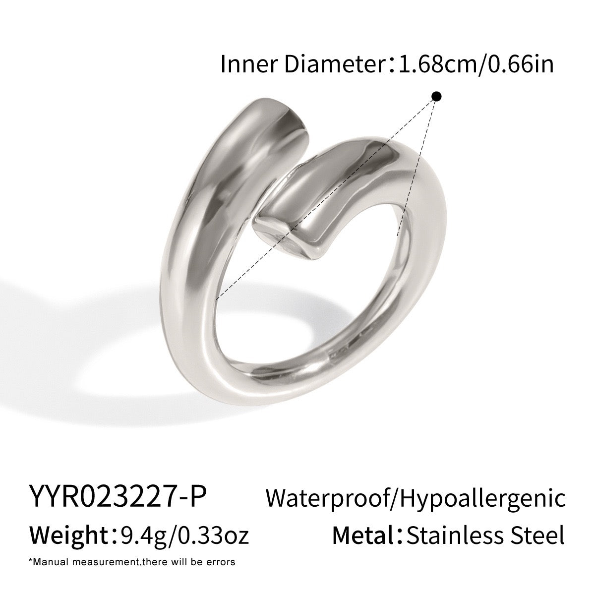 Cross band rings