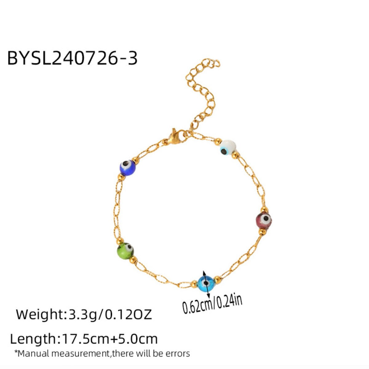 Evil eye bracelets