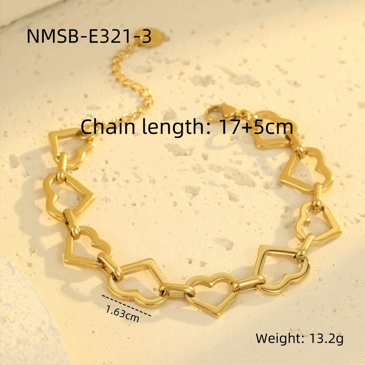 Statement chunky chain bracelets