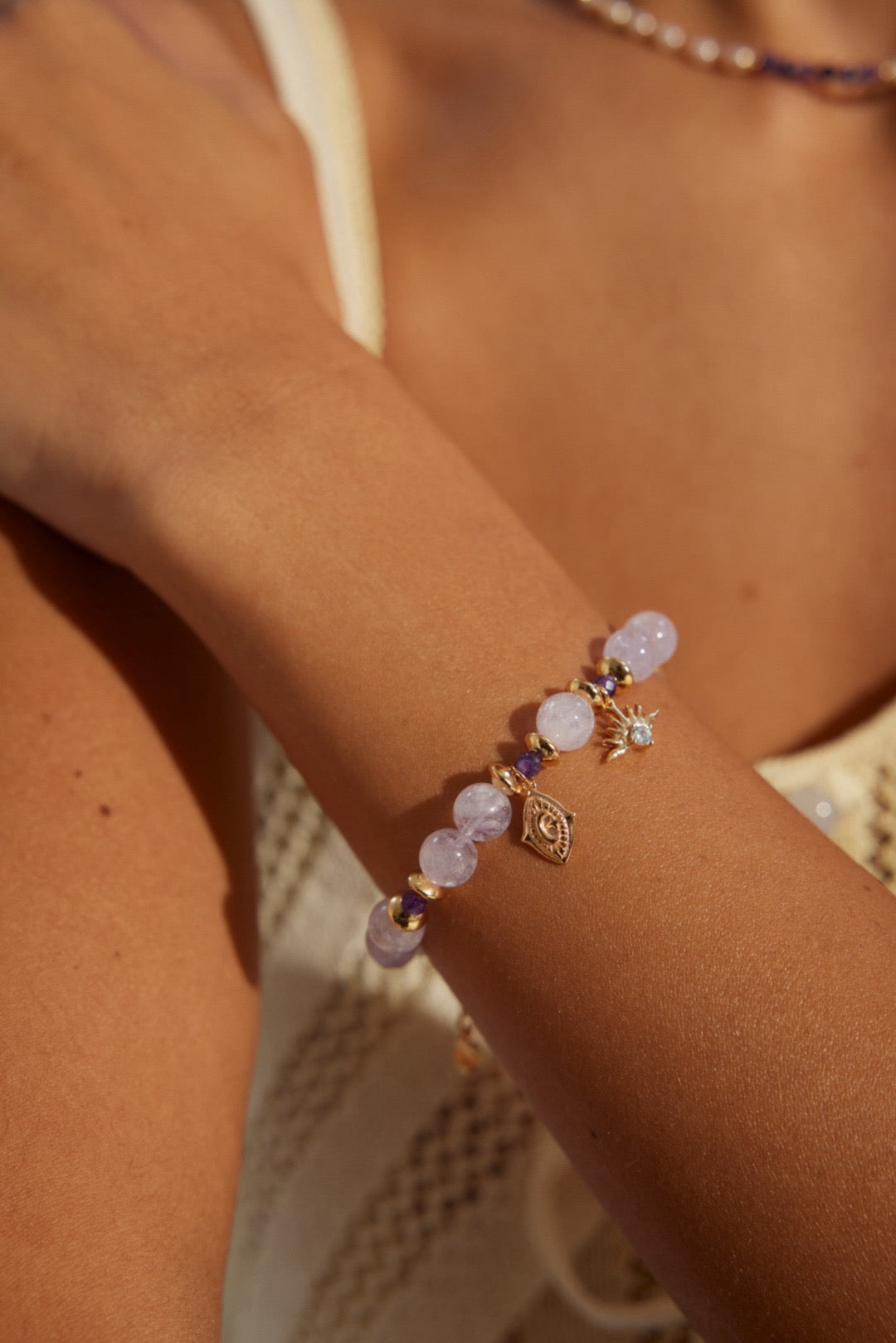 Amethyst bracelet
