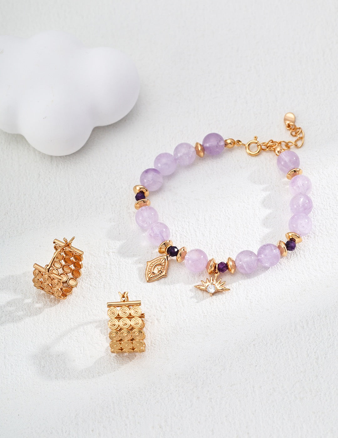 Amethyst bracelet