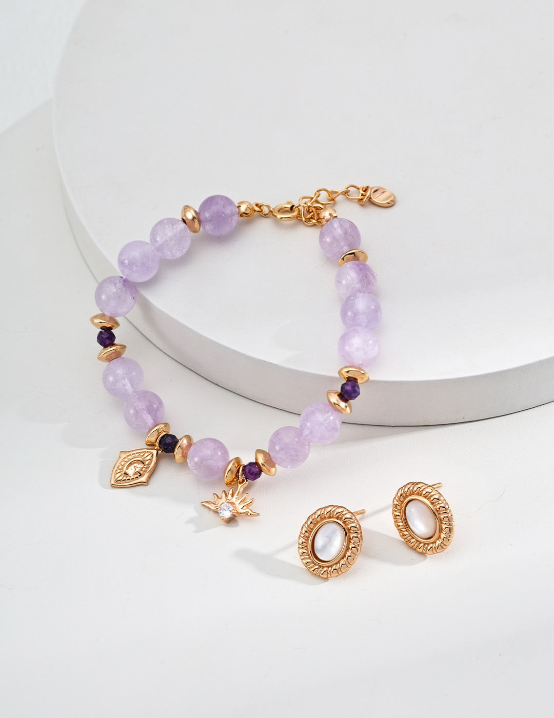 Amethyst bracelet