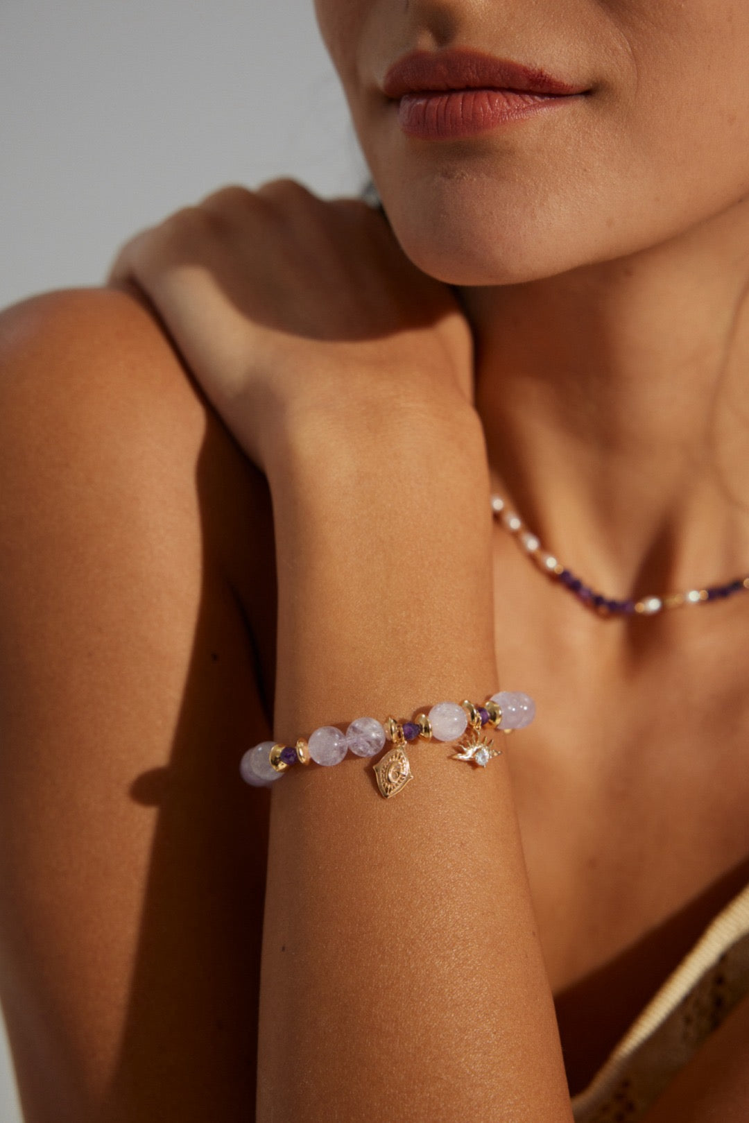 Amethyst bracelet