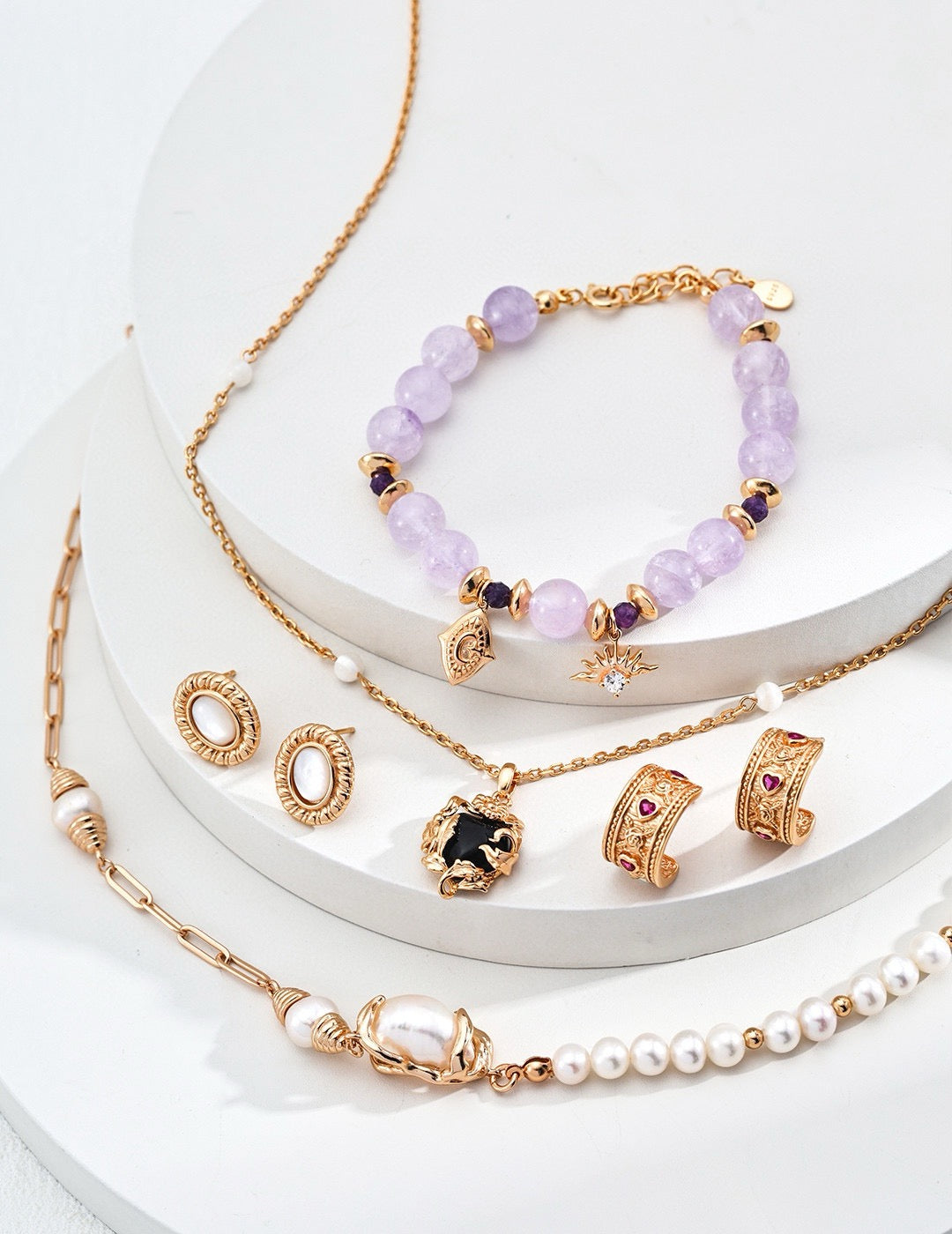 Amethyst bracelet