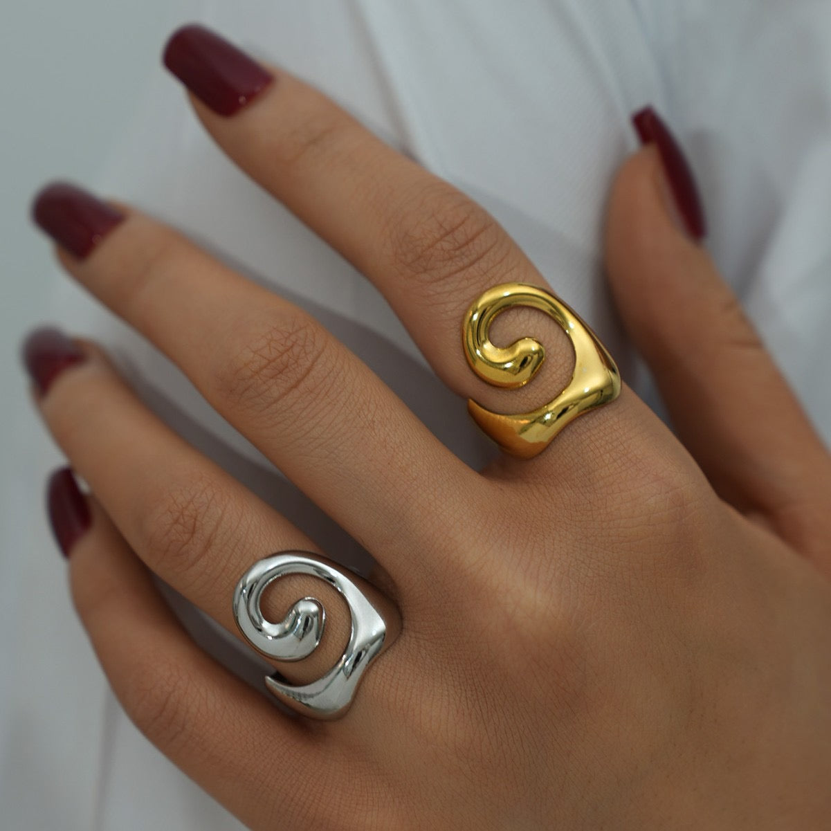 Pacific wave rings