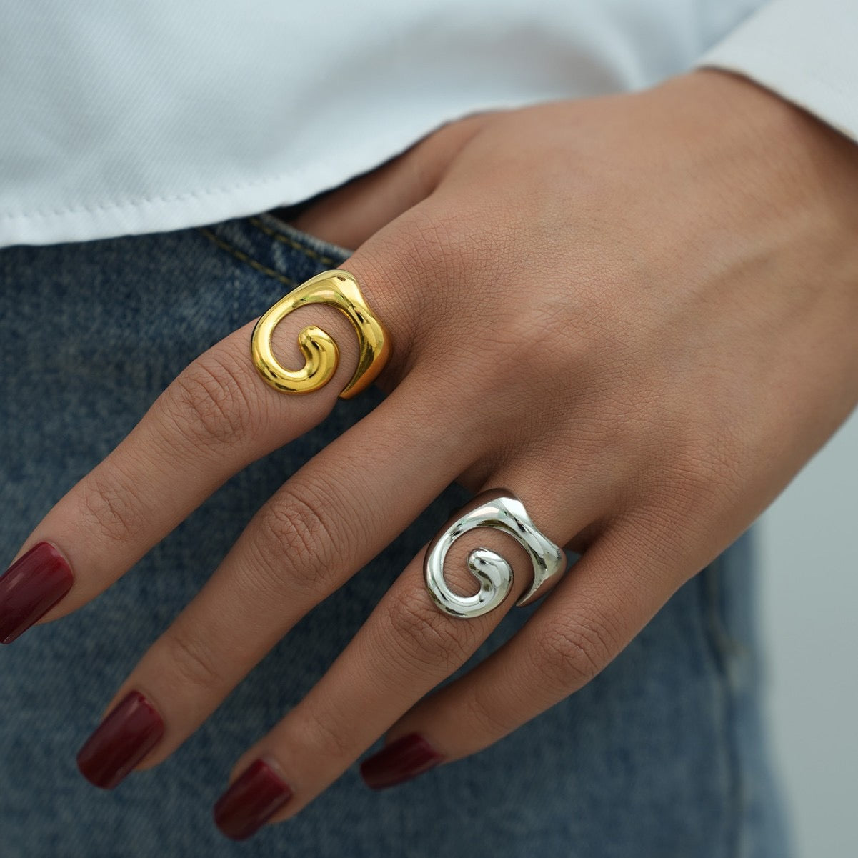 Pacific wave rings