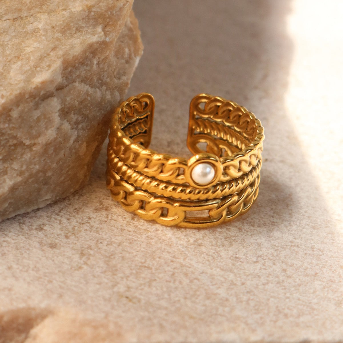 Layer Crown ring