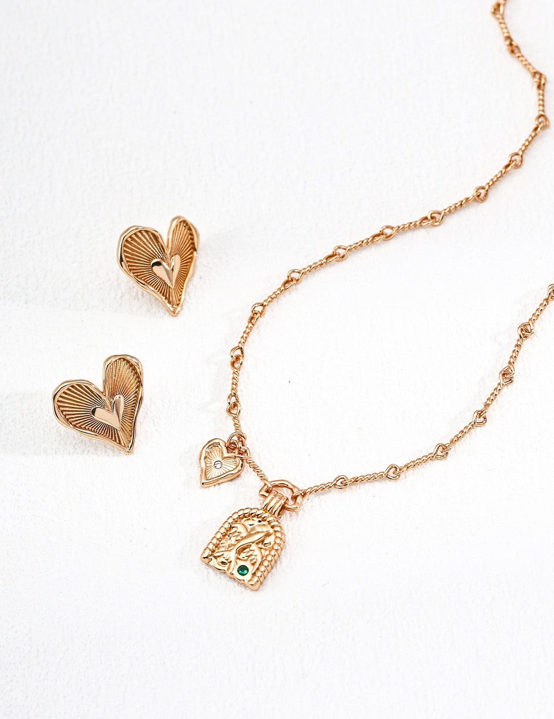 Athena My heart earrings