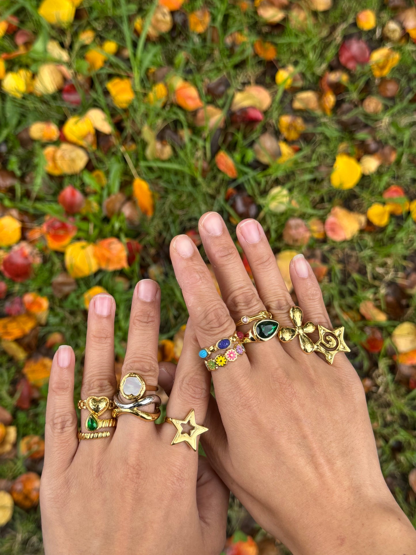 Twilight snake rings