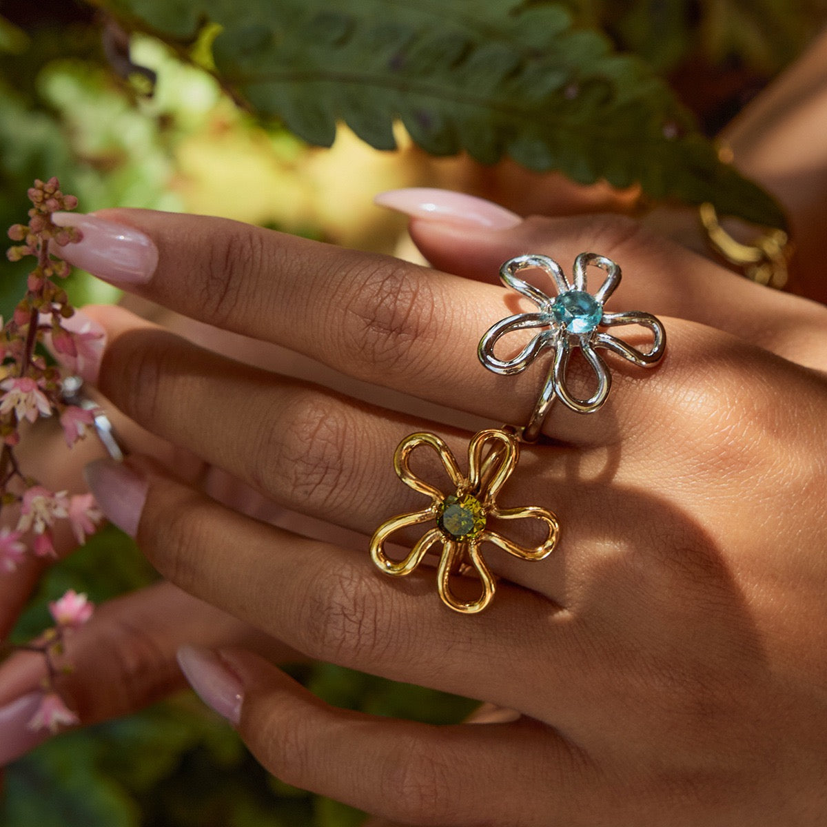 Summer flower ring