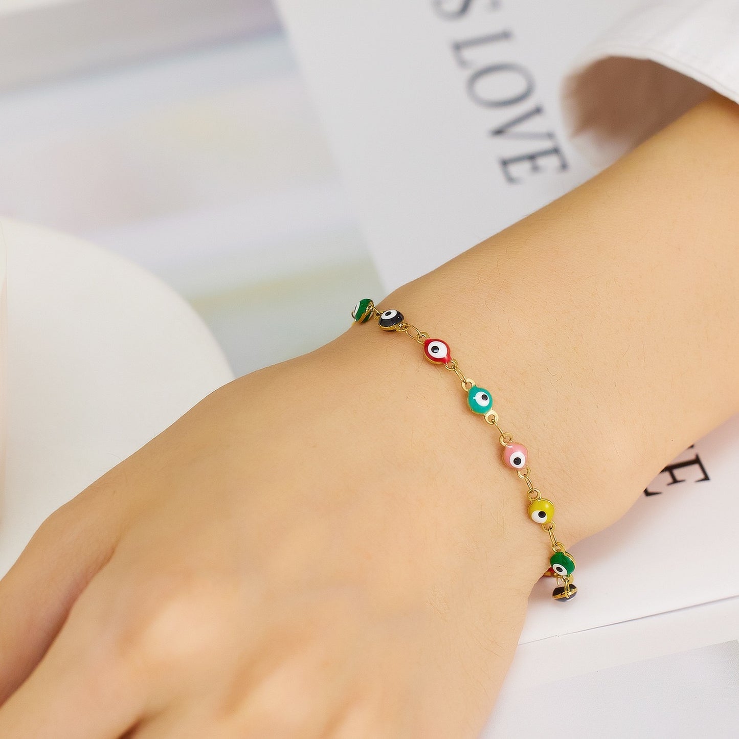 Colorful bracelets