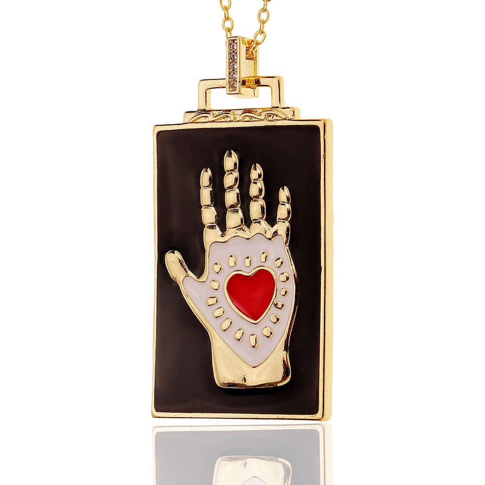 Tarot cards necklaces