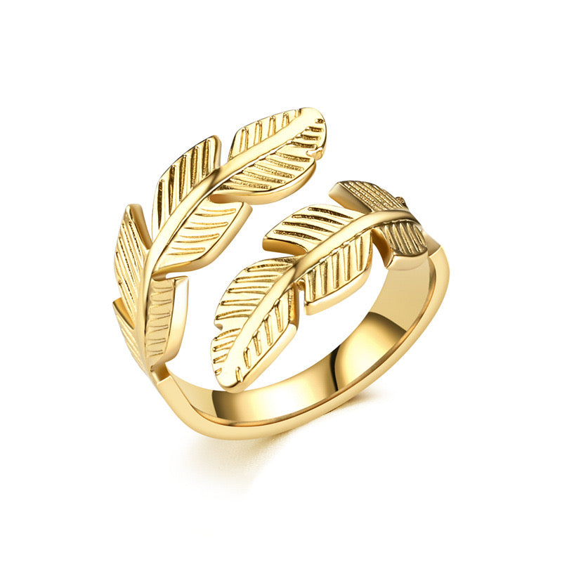 Double leaf rings