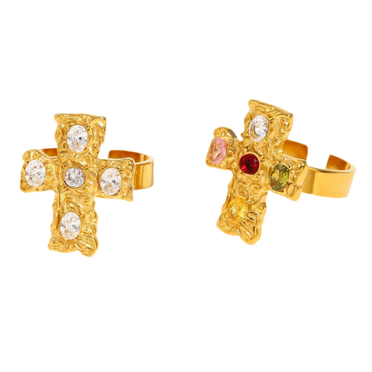 Holy cross rings