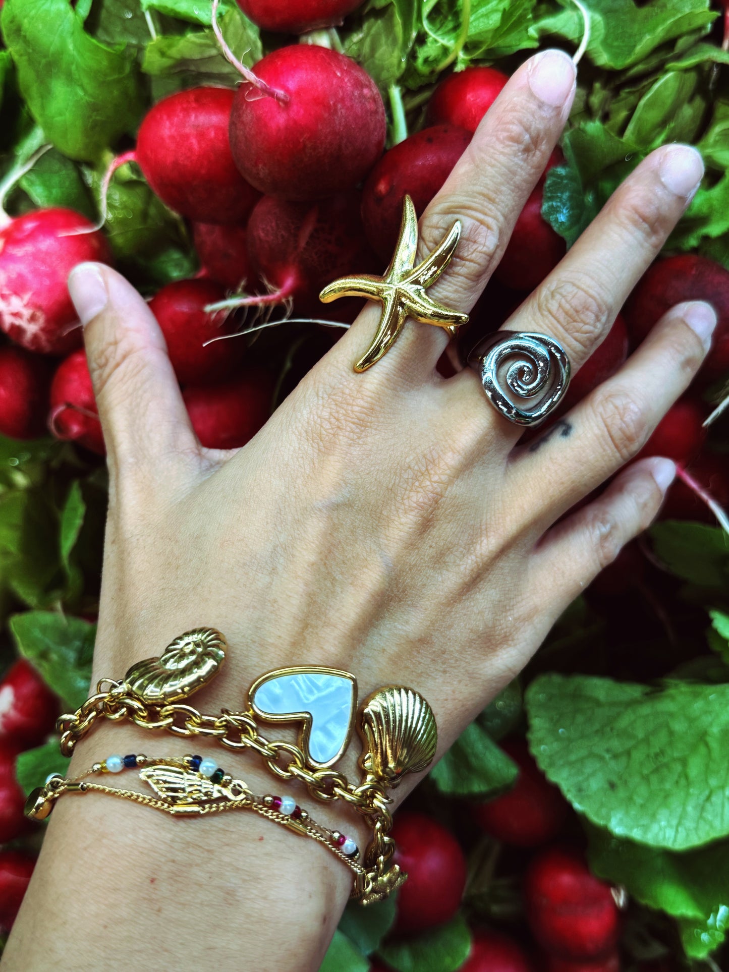 Anny Bondi rainbow charm bracelets collections