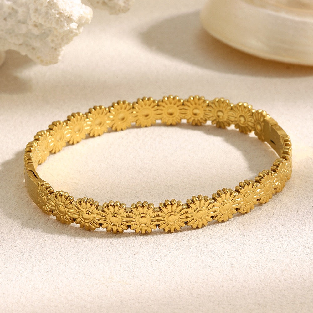 Sunflower bangle