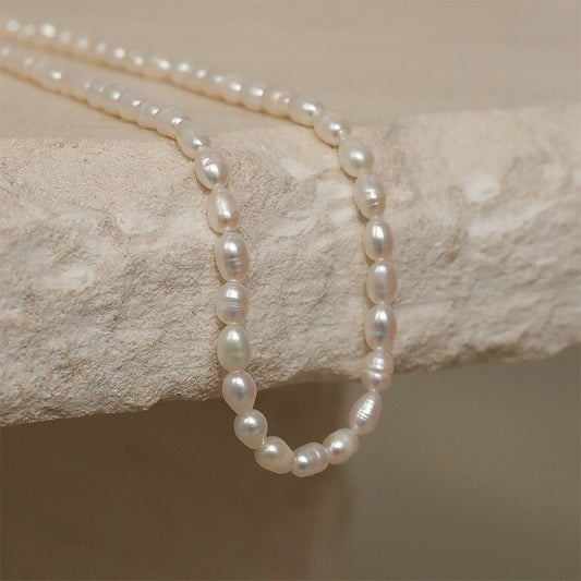London freshwater pearls necklace 4-5mm
