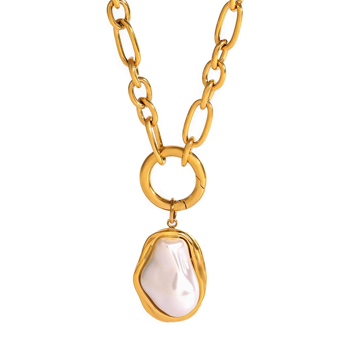 Baroque pearly set