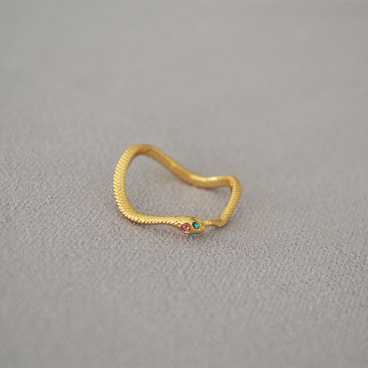 Cute snake ring