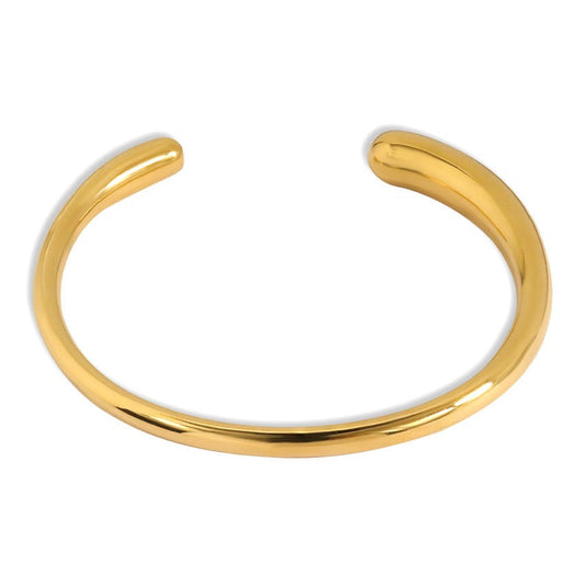 Chubby open bangle