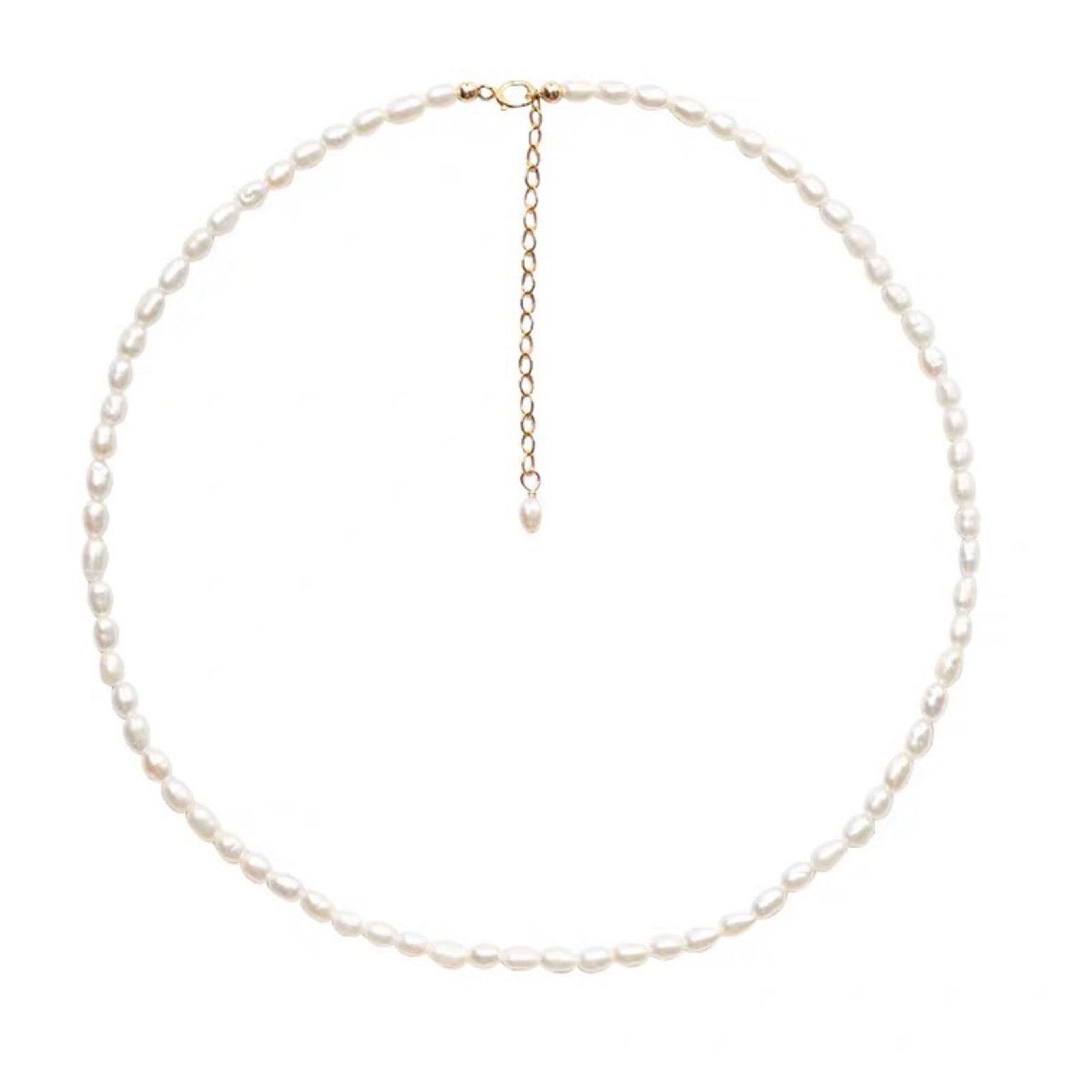 4mm freshwater pearls necklace